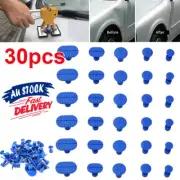 30Pcs Car Paintless Dent Tabs For Slide Removal Kit Hammer Dent Puller Lifter