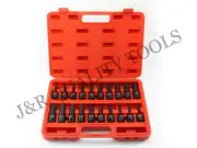 VCT 20PC 1/2" DR IMPACT HEX DRIVER MASTER SET SAE & METRIC