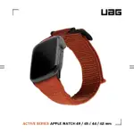 UAG APPLE WATCH 42/44/45/49MM 時尚尼龍錶帶V2-暖橘 [北都]