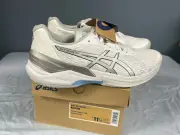 NEW ASICS SKY ELITE FF Volleyball Shoes White Ortholite (1052A024-102) US W 11.5