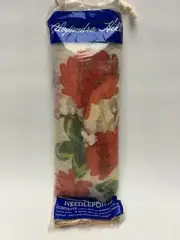 Vintage Alexandra Hill Field Flowers Needlepoint Kit 14x14 Unworked NOS
