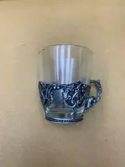 MK Pewter Espresso Cups Set f 12