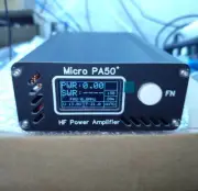 50W Micro PA50 Shortwave HF Power Amplifier with Power SWR Meter and LPF Filter