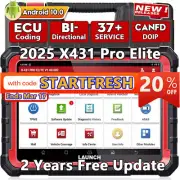 LAUNCH X431 Pro Elite V+ PRO5 Bidirectional Car Diagnostic Scanner Key Coding US