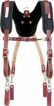 Occidental Leather 5055 Stronghold Suspension System Comfort Padded Suspenders