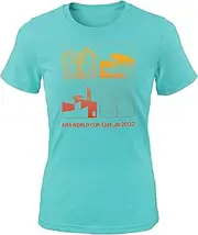 Outerstuff Women's FIFA Oasis World Cup Short Sleeve Tee