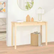 Solid Pine Console Table 110x40x75 cm Stylish Furniture Home Decor Storage