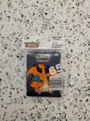 Pokemon TCG Ultra Pro Deck Protector Sleeves Charizard New 65ct Chroma Fusion