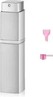 Square Perfume Atomizer, Travel Cologne Spray Bottle, Mini Spray Bottle, Empty M