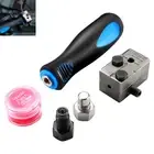 3/16in Double Flaring Tool Metal Handheld Brake Line Double Flare Tool AU