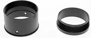 60mm Refractive Astronomical Telescope Objective Lens Holder for 62mm Lens Metal/Plastic Base Optional(Metal)