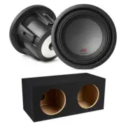 Alpine R2-W10D4 | 750W RMS 10" Dual 4-Ohm Subwoofer with Dual Enclosure