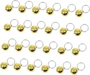 VANZACK Adorable Bell Pendant for Cat Collar 14mm Colorful Decorative Pet Bells Set