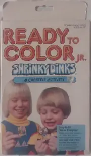 Ready To Color Jr. Shrinky Dinks Creative Activity Set Colorforms #1602 See Desc