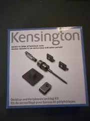 Kensington NoteBook Desktop Computer and Peripherals Locking Kit K64615US Sealed