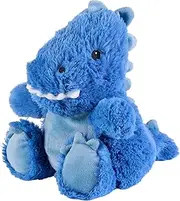 Warmies T-Rex Plush Large Size, Fully Microwavable and Weighted Cuddly Toy for Anxiety, Chill in The Freezer or Heat in Microwave, Soft Toy Heat Pad