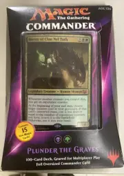 MAGIC THE GATHERING COMMANDER DECK PLUNDER THE GRAVES Brand New *Factory Sealed*