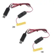 1.5V AAA Dummy Battery Adapter USB Power Supply Switch Replace 1 AAA Battery