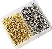 Ciieeo Metal Map Pin 200pcs Pushpins for Maps Map Pin Drawing Pin Round Push Pin Ball Metallic Color Sliver Push