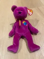 Millennium PE. Pellet Beanie baby 1999, Ty heart, no watermark