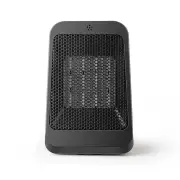 1200W PTC Dual-Purpose Mini Home Heater with Remote Control Intelligent Timing Electric Heater for Bedside Tables Office