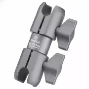 15cm Composite Double Socket Swivel Arm 1 Inch Ball Base Aluminum Construction
