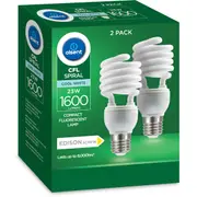 Olsent Cfl Spiral Es 23W 1600Lm Cw Lamp 23W Cool White 2 pack