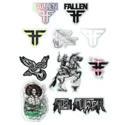 Fallen Footwear Assorted Slam'em On Vinly Stickers For Skateboards - Pack 3