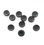 10x Black TrackPoint Cap Mouse Pointer Soft Rim for DELL E6400 E6410 E6420 E6430
