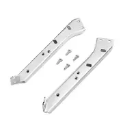 Chrome Saddlebag Rail Rear Support Bracket Guards For Harley Electra Glide 85-08