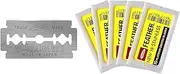 FEATHER 50 Hi-Stainless Platinum Double Edge Razor Blades 5's …