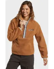 [Billabong] Horizon Half Zip Polar Fleece Sandalwood