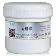 QM950 200g Gold Thermally Conductive Compound Silicone Thermal Grease Paste for High Power LED CPU Cooling
