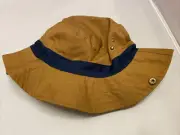 Wonder Nation Boys Sun Hat Canvas Bucket One Size Brown