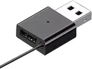 Handsfree Calling USB Adapter - Handsfree Call Wireless Music Stereo USB Flash Drive - Built-in Microphone Audio Receivers for Home Stereo Speakers