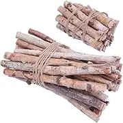CLISPEED 40pcs Natural Birch Sticks for Rustic Decor Elegant Vase Filler for Christmas Weddings and Home Decoration