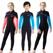 Kids Neoprene Swimsuit Girls Surfing Diving Suit Children Underwater Wetsuit Boy