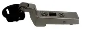 Blum B75T4300 Clip Hinge Glass Door Top Inset Screw-on Black