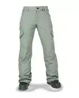 Volcom Bridger Insulated Women's Snow Pants, Lichen Green, XX-Large