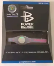 Sz S Power Balance Bracelet Hologram Silicone Original Strength And Flexibility