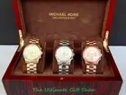 NEW MICHAEL KORS RUNWAY COLLECTION GOLD,ROSE GOLD,SILVER CHRONO. WATCH MK5683
