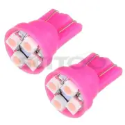 2PCS Purple 4-3528-SMD LED Bulb Instrument Cluster Lights For Land Rover Mini (for: Mini)