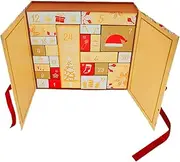 [harayaa] 2023 Advent Calendar Christmas Decor Party Decor Candy Bag Kids Gift Countdown 24 Day Decoration for Holiday Office Bookshelf