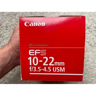 佳能 Canon Ultrasonic EF-S 10-22mm f3.5-4.5 USM 超廣角變焦 二手轉讓 極新