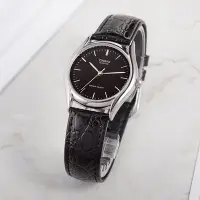 在飛比找Yahoo!奇摩拍賣優惠-卡西歐手錶男女情侶錶對錶Casio復古皮帶簡約指針石英錶 1
