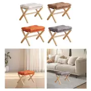 Small Footstool Foot Stool Kids Seat Ottoman for Vanity Playroom Apartment