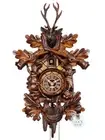 Before The Hunt 1 Day Mechanical Carved Cuckoo Clock 38cm By TRENKLE
