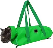 Pet Carrier for Cats - Foldable Cat Travel Bag, Lightweight Carrier | Ergonomic Cat Backpack for Walking Travel, Pet Tote with Strap for Small Cats v