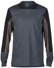 Fox Racing Defend Mens LS MTB Mountain Bike Jersey Graphite