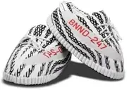 [Generic] Sneaker Slippers Unisex Winter Warm Women Men Indoor House Plush Slippers One Size Fits All Slippers
